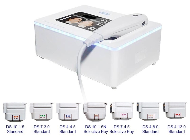 3 Cartridge Portable Hifu Device Anti Wrinkle Skin Lifting And Tightening