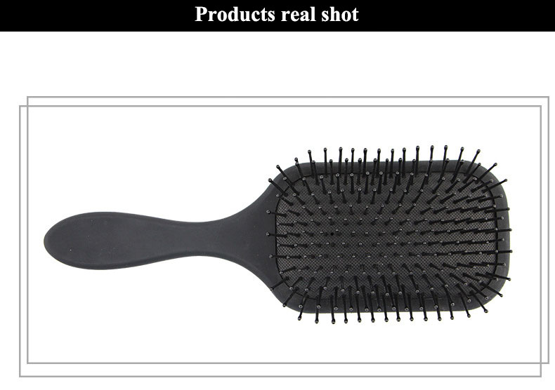 Streamlined Handle Scalp Massage Comb Customized Color ABS Airbag Comb