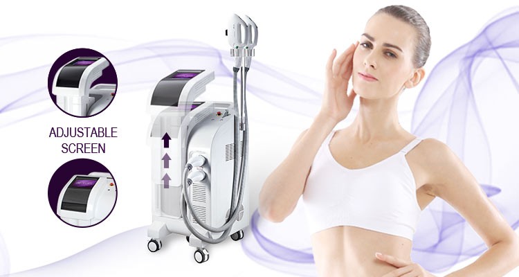 4 In 1 IPL RF Beauty Equipment 2500W Hair Removal Face Lift 44 * 53 * 89cm