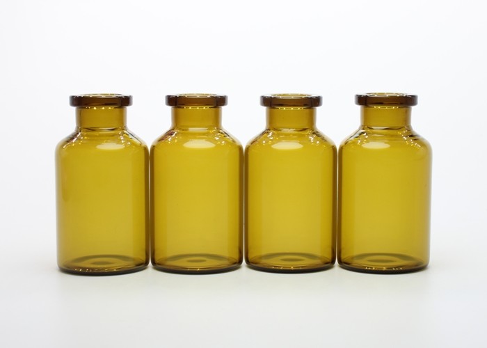 Low Borosilicate 20ml Glass Tube Vials Type I Water Resistance ISO Standard