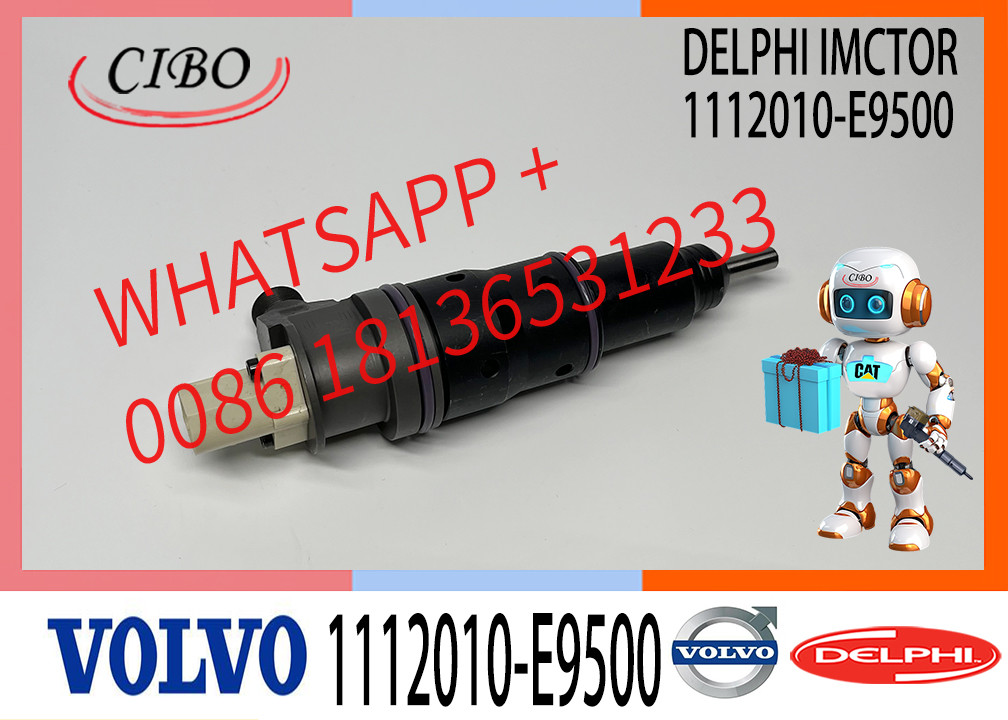 NINE Brand Common Rail Injector 22282202 Fuel Injector 22282202 22282199 33800-84310 1112010-E9500