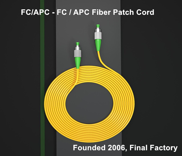 3.0mm Duplex Zipcord PM FC To FC Single Mode Fiber Jumpers