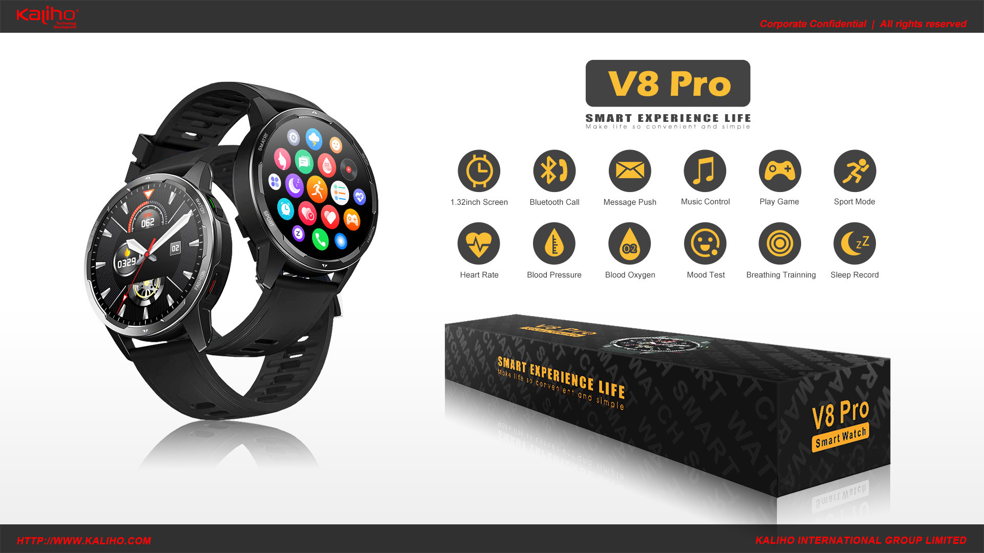 TFT IOS GPS Running Smartwatch Waterproof Heart Rate Monitoring