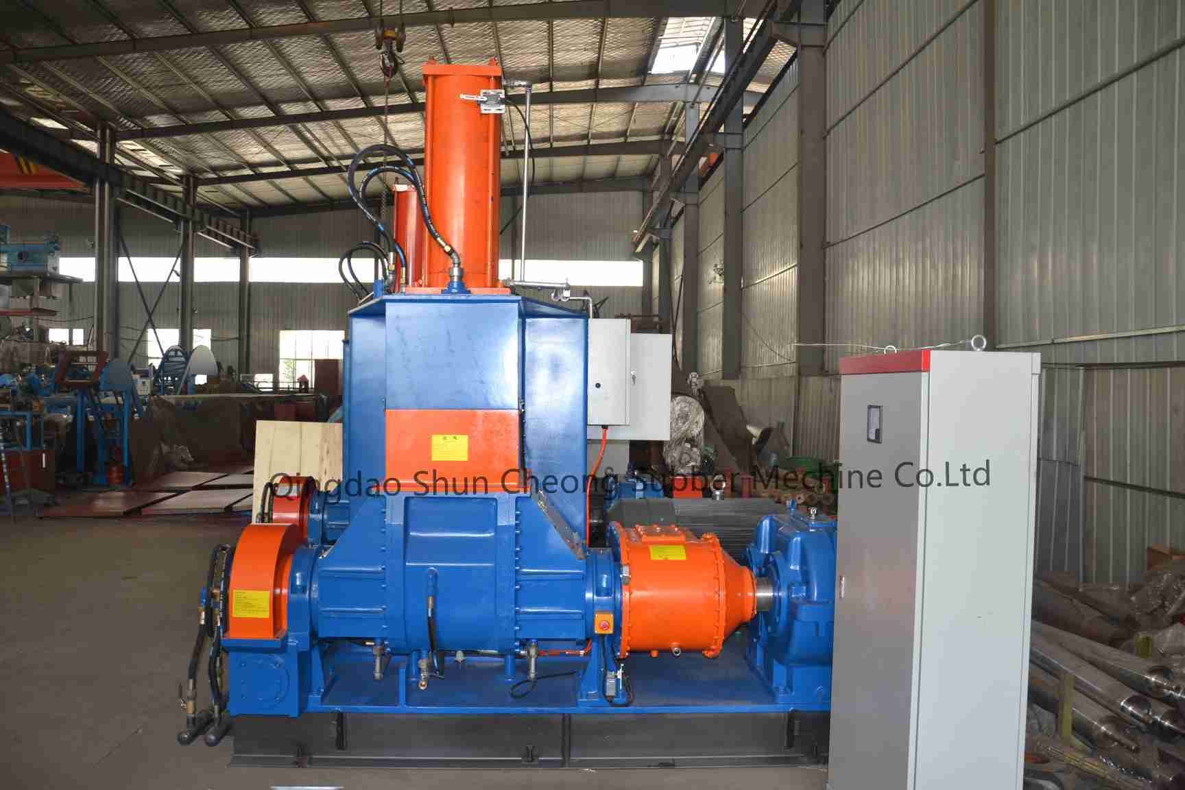 PLC Control Rubber Plastic Kneader Machine / Banbury Kneader / Rubber Kneader