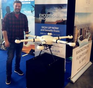China Hexacopter Drone Google 5KM Flight Distance,Autopilot UAV,GPS Google Mapping Multi-Point Navigation on sale