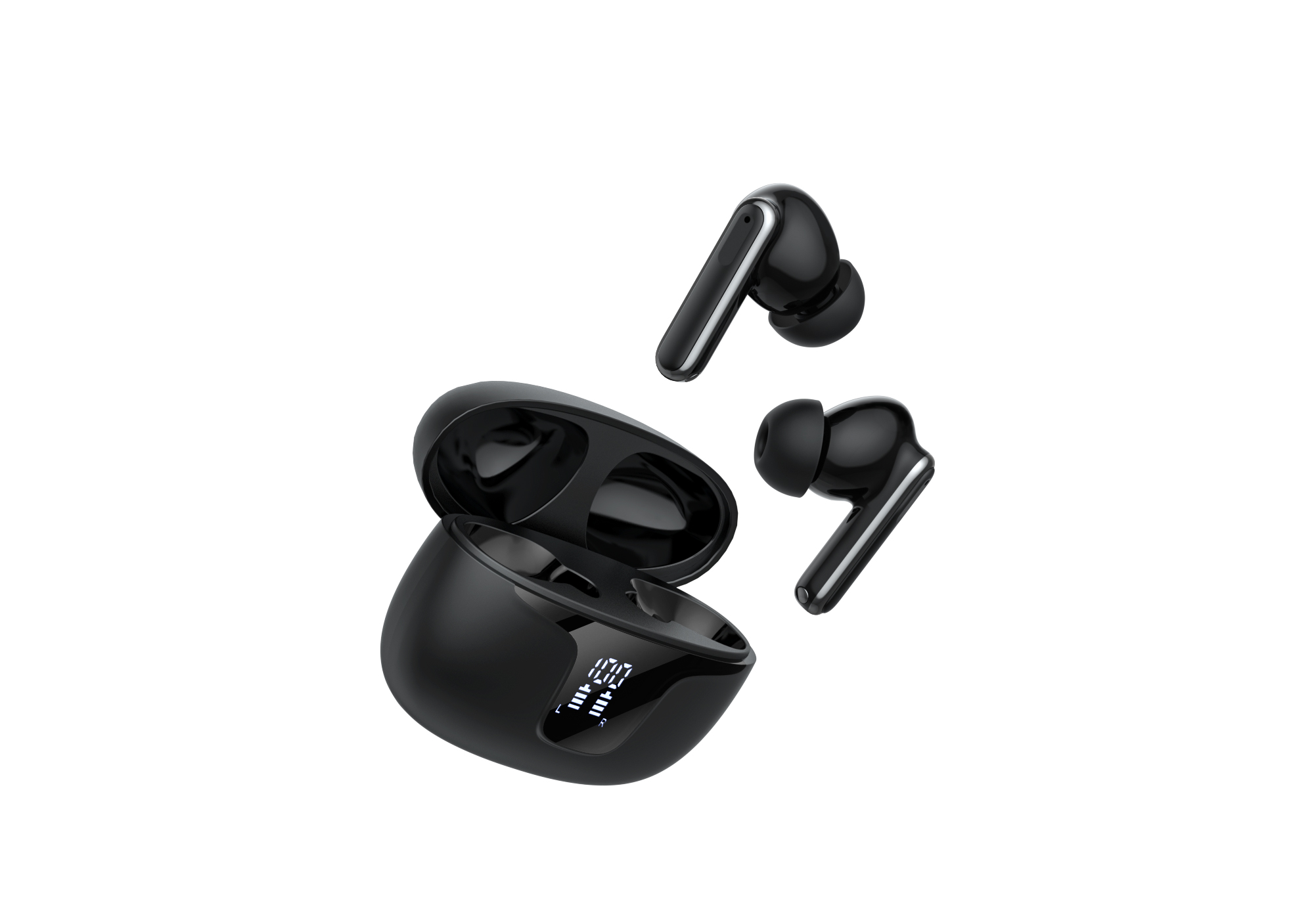 Private Mold Two Mic TWS Earphones for Noise Cancelling and HD Voice in In Ear Sports