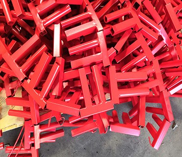H8’/2430mm*W10’/3048mm temp fence1.2"/30mm *1.5mm wall thick mesh spacing 2"x4"/50mmx100mm*8gauge powder coated interpon