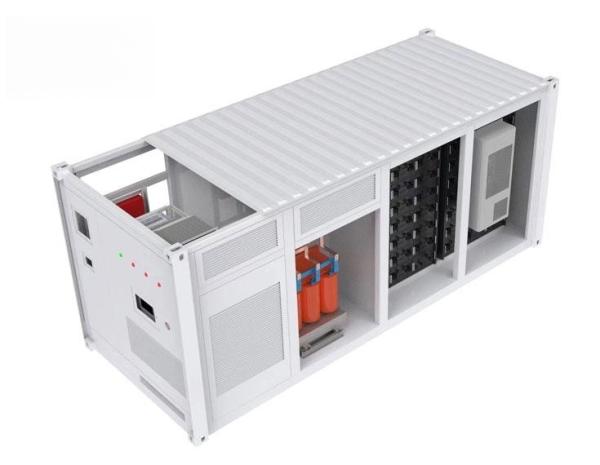 LFP Lithium LiFePO4 Battery 135A 500KW 550KW Commercial Battery Energy Storage