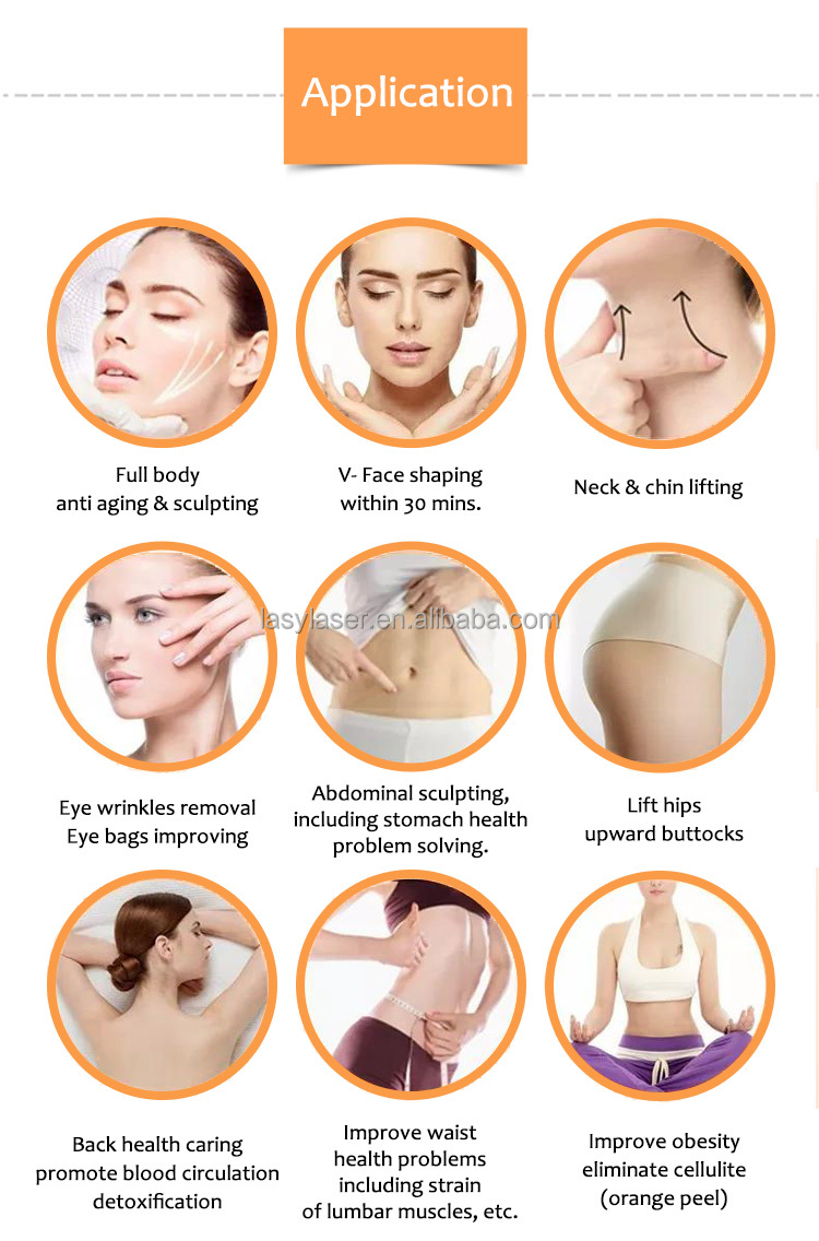 Face Lifting HIFU 7D Skin Tightening Ultrasonic Anti Aging Machine