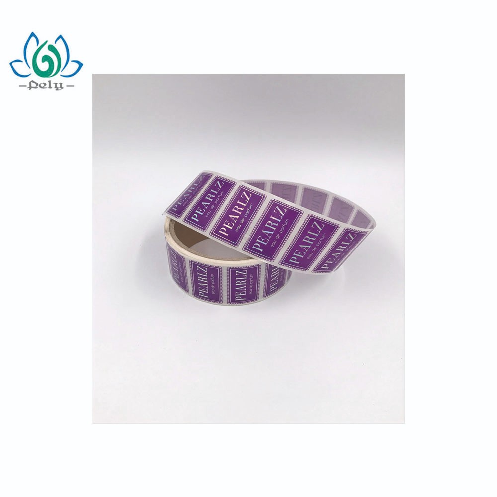 Oilproof SGS Waterproof Printable Sticker Paper For Perfume Bottle