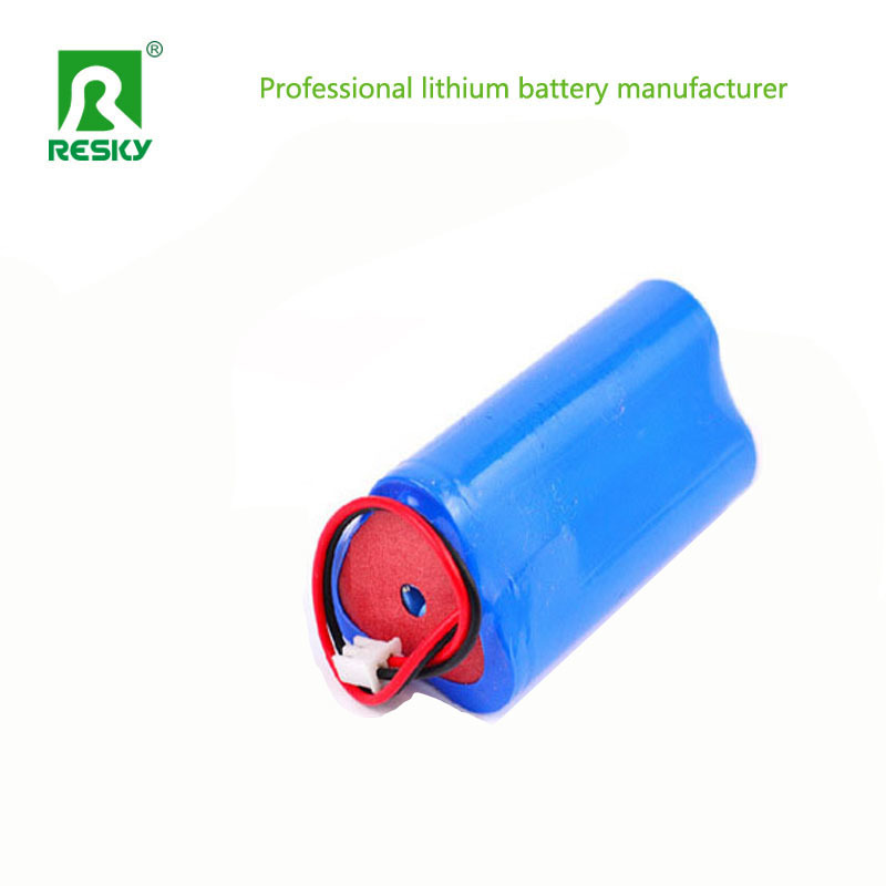 Rechargeable Li-ion Battery Pack 11.1V 3s 18650 2200mAh For Bicycle Light