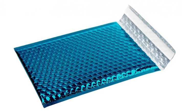Customized Color Metallic Bubble Mailer With Moisture Proof Function