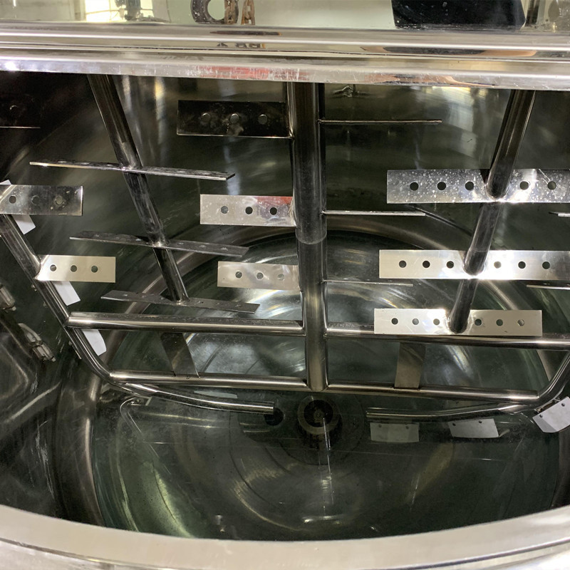 Industrial Chemical Liquid Homogenizer Emulsifier Mixer Detergent Heated Mixing Reactor Tank Agitator Blender