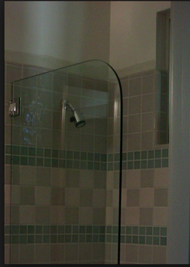 6mm Tempered Glass Shower screen Foldable Chrome Hinged Tub Door
