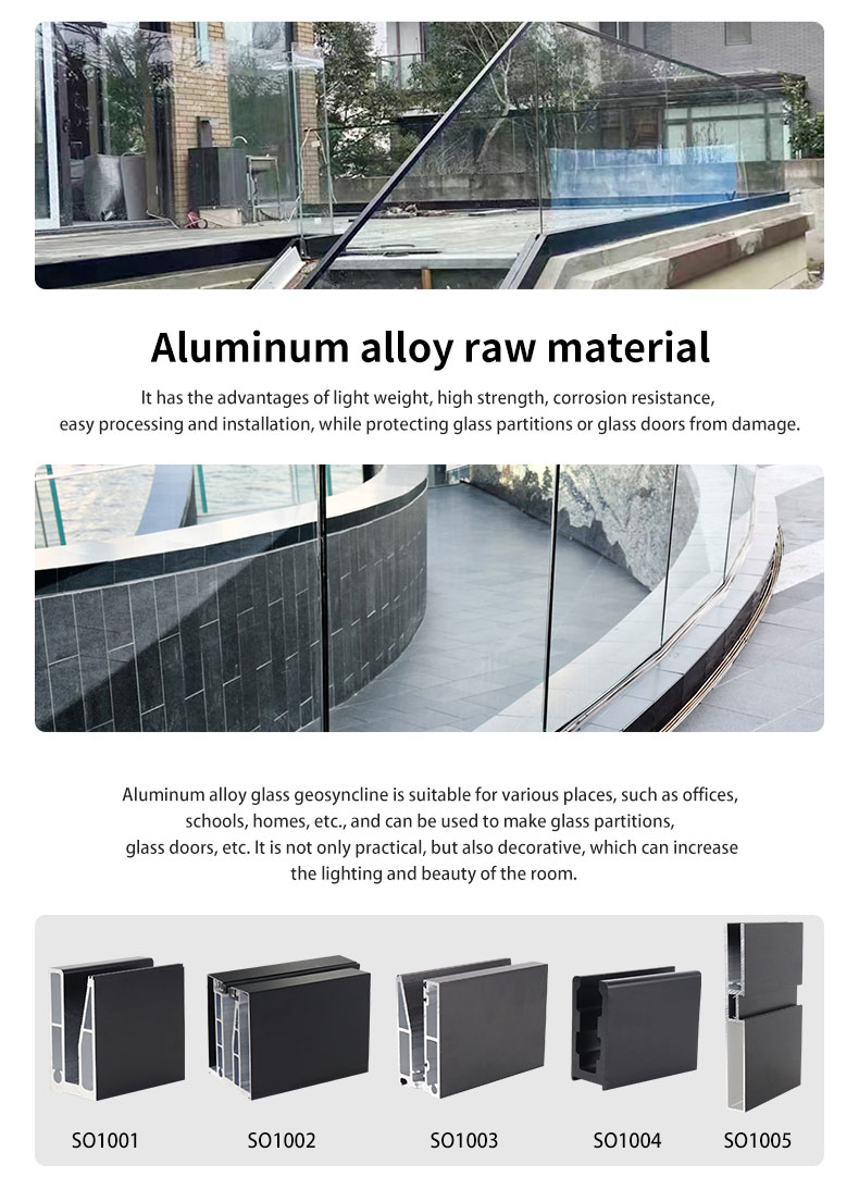Modernize Your Surroundings Aluminum Glass Fence and Gutter for Minimalist Style