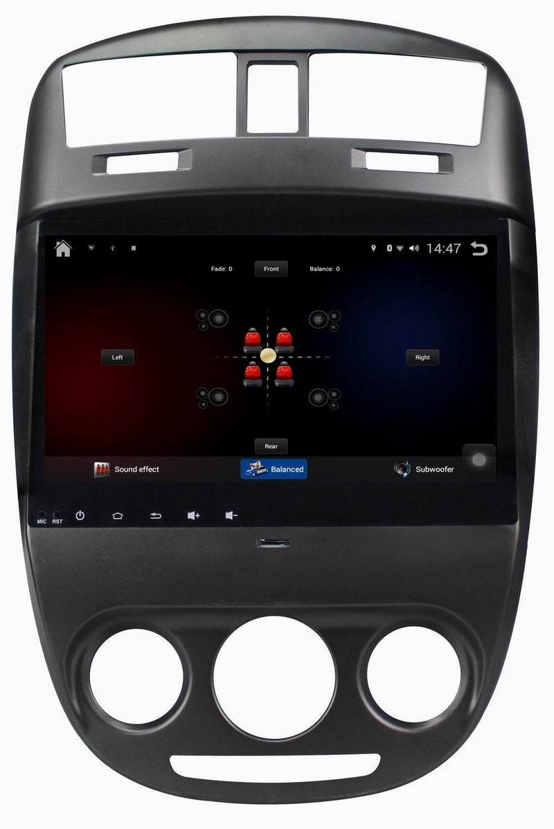 Ouchuangbo Car radio GPS navigation Android 4.4 system big screen for Buick Excelle with DVD BT dual zone SD