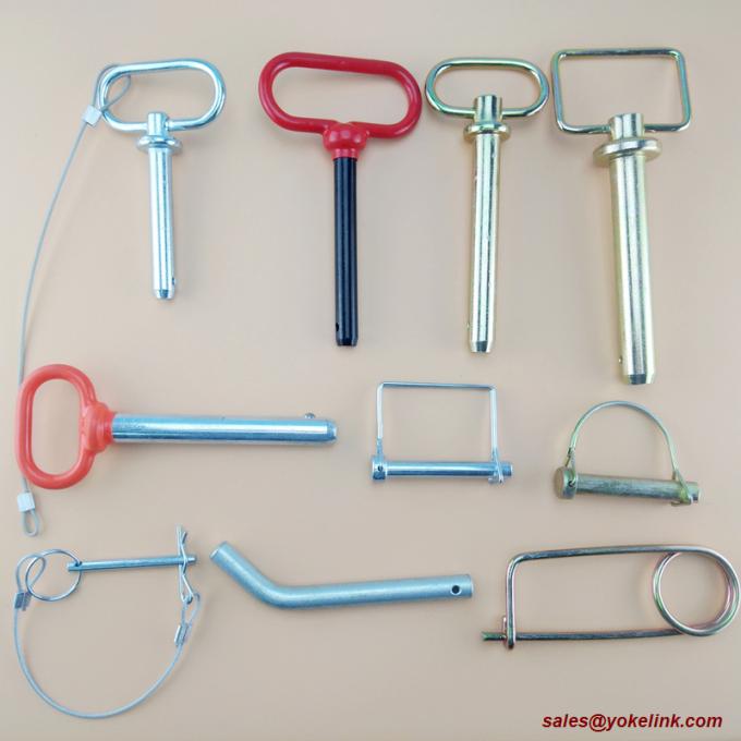 Spring Wire Coiled Tension Safety Pin, Diaper Pin Zinc Finish Safety Pin Wire