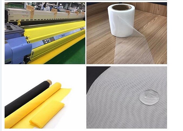 ISO14001 420mesh Polyester Printing Mesh Converntional Degreasing Antistanic