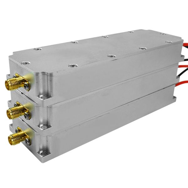 High efficient 50W 100W unidirectional rf power amplifier module for drone FPV jamming