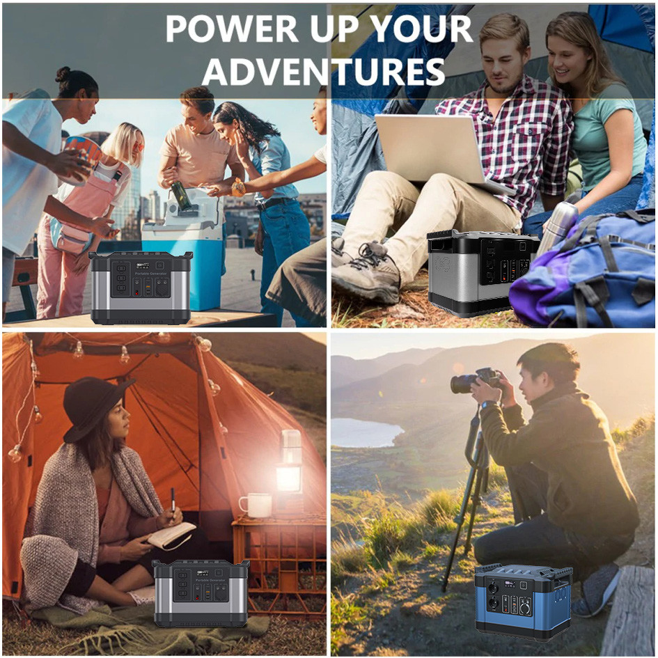 MSDS Mobile Device 1000W 2000W Portable AC Power Station