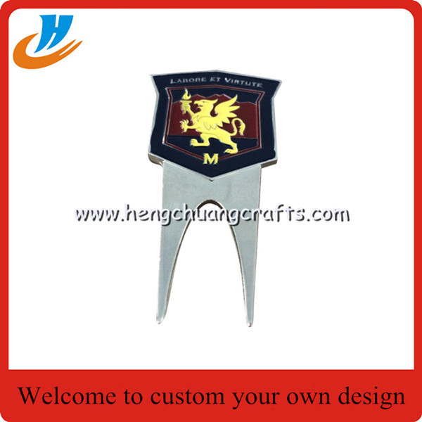 Shenzhen factory production Soft enamel golf accessory cheapest price custom