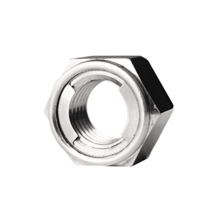 Zinc Yellow-Chromate Plated Finish M8 M10 M12 M16 All Metal Lock Nut for DIN Standard