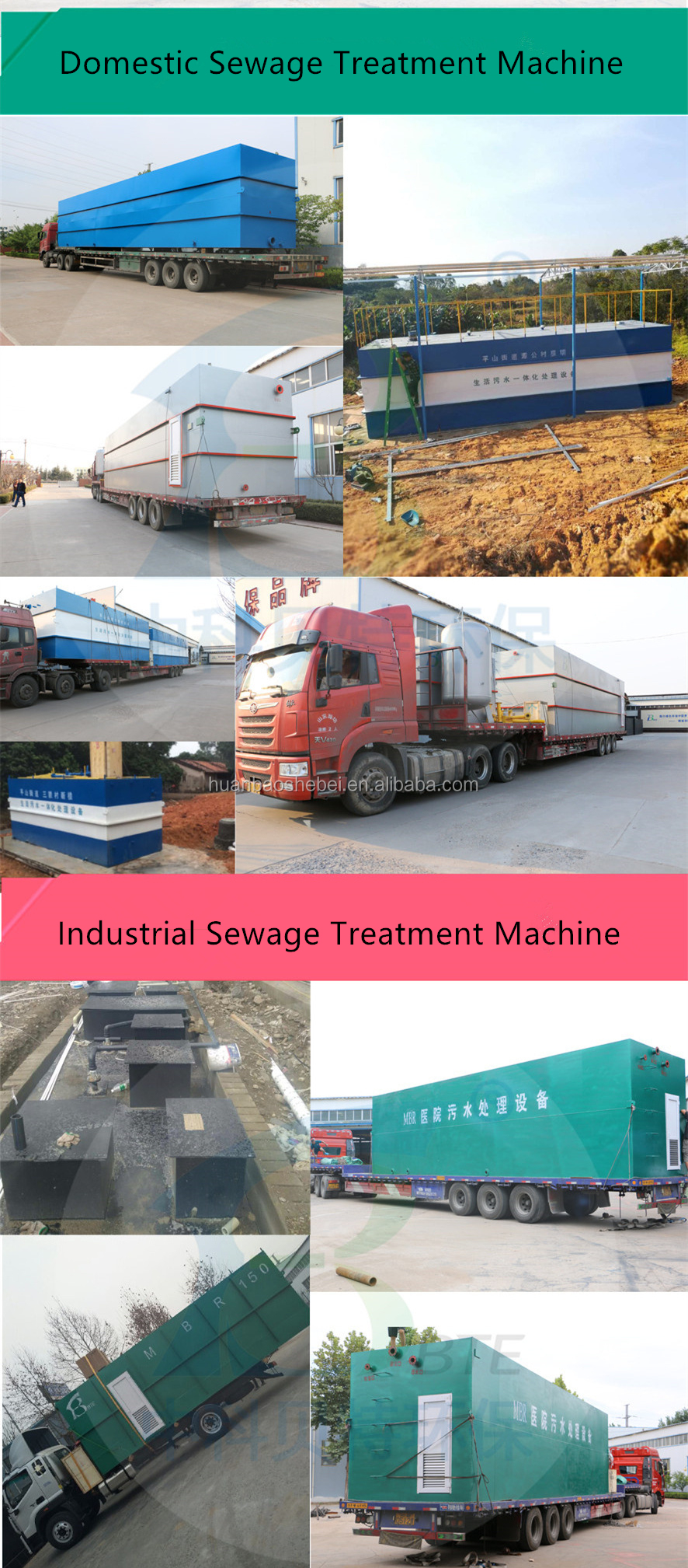Wastewater Treatment Equipment For Underground Sewage Treatment