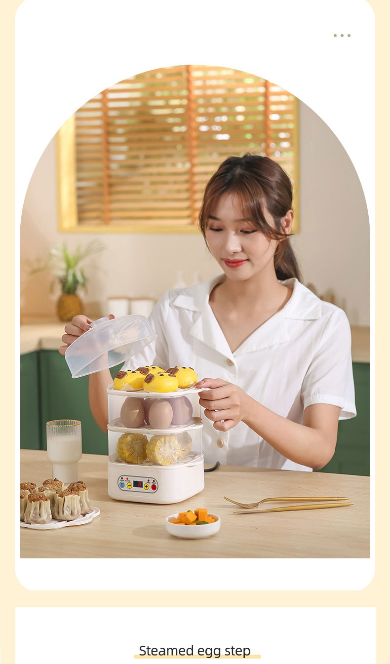 Factory Direct Sale Restaurant Steamer Cooker Professional Automatic Power Off Large Capacity Electric Steamer Cooking Pot
