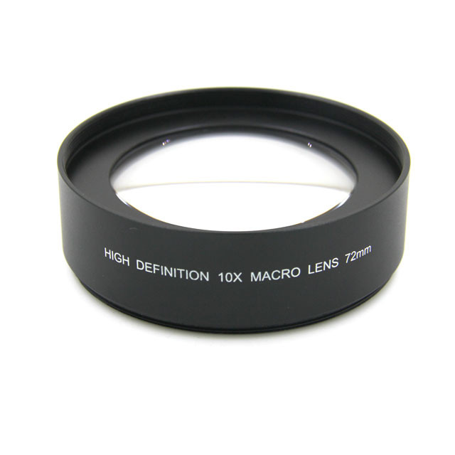 10X 72Mm Macro Photography Lens High Precision Polishing Anti Corrosion