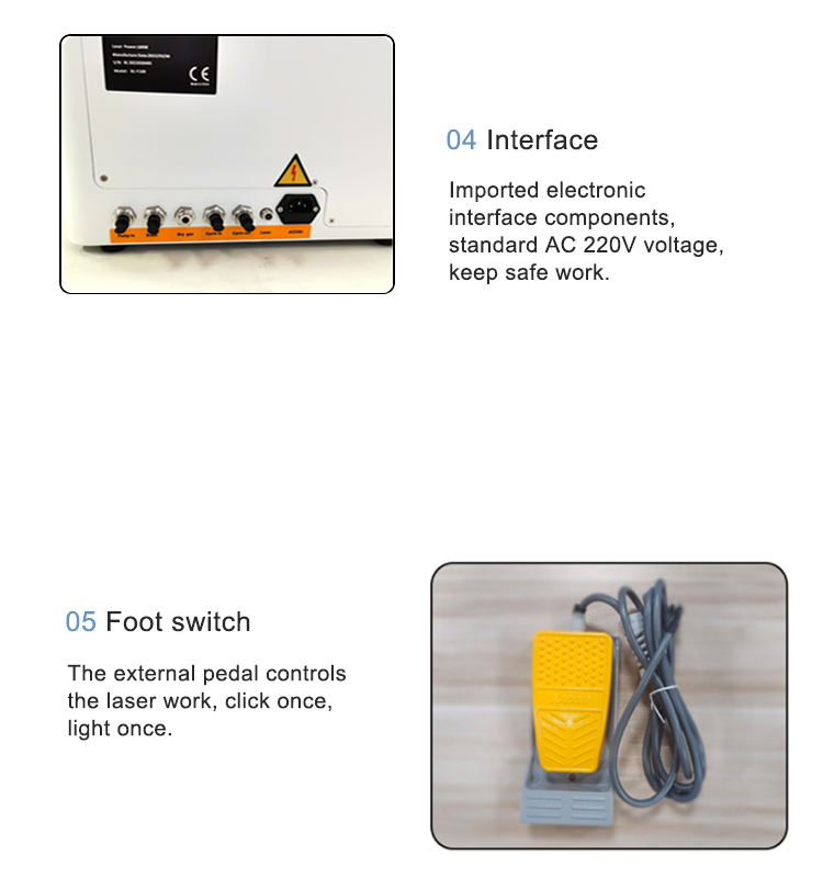 IKO Guided Portable Desktop Silver Gold YAG Pulse 100W Mini CCD Jewelry Welding Fiber Laser Welder Machine by RAYCUS
