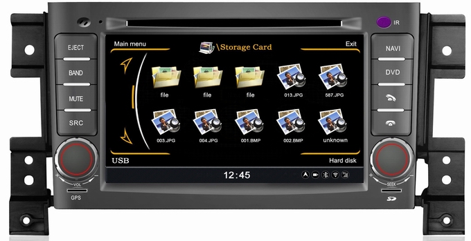 Dash-Board in dash DVD player for Suzuki Grand Vitara 2005-2011 S100 with 3G Wifi 3D RDS auto radio system OCB-053