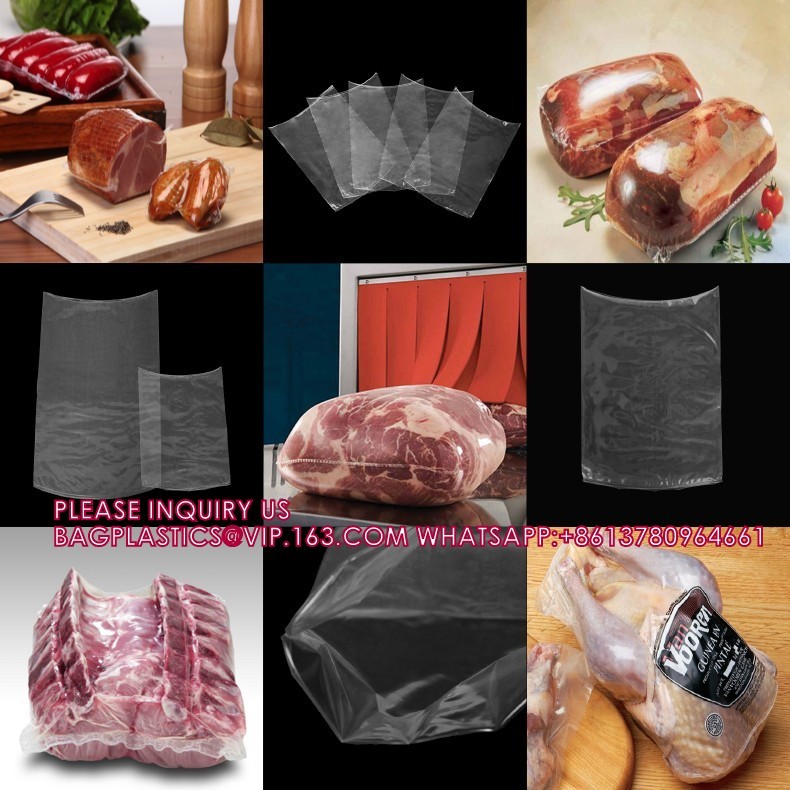 POF Heat Shrinkable Packaging Film Bag Shrink Film Food Packaging Laminated Material, PA/PE Soft 100-1200mm