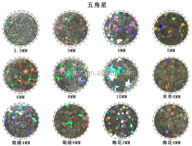 Chinese Year Occasion 15mm Holographic Gold Honey Bee Glitter for Tumbler Unique Custom Glass Bees Selection