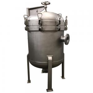 Buy cheap DL4P2S Stainless Steel Vertical Industrial Bag Filters With PP Filter Bag product