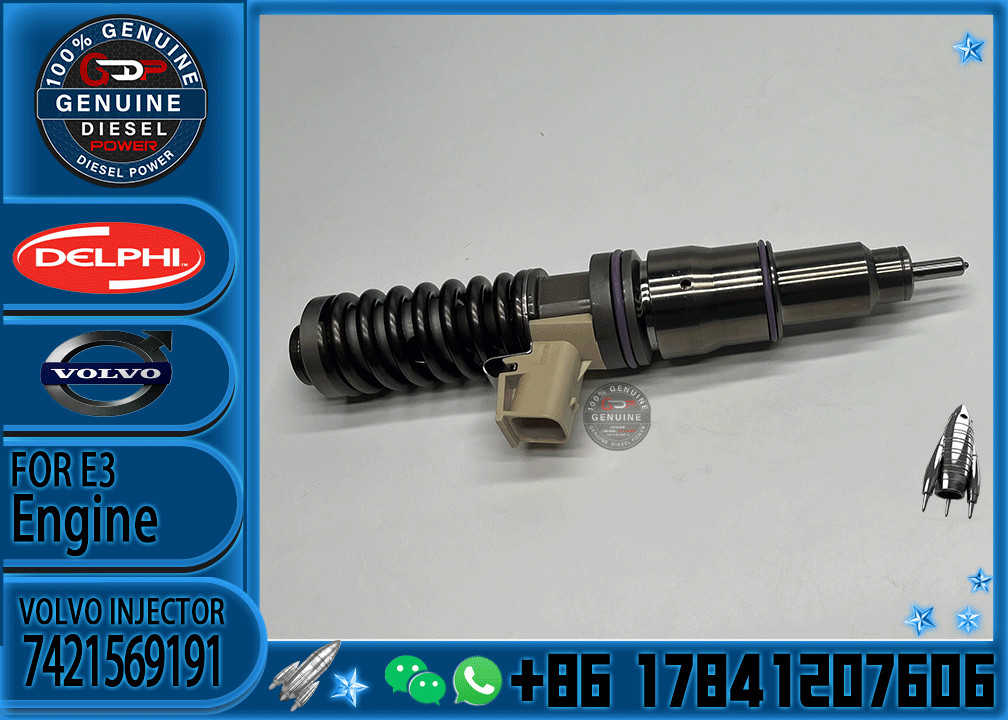Common rail fuel injector 7421340611 21431501 21506699 21683459 22052772 22479125 7421569191