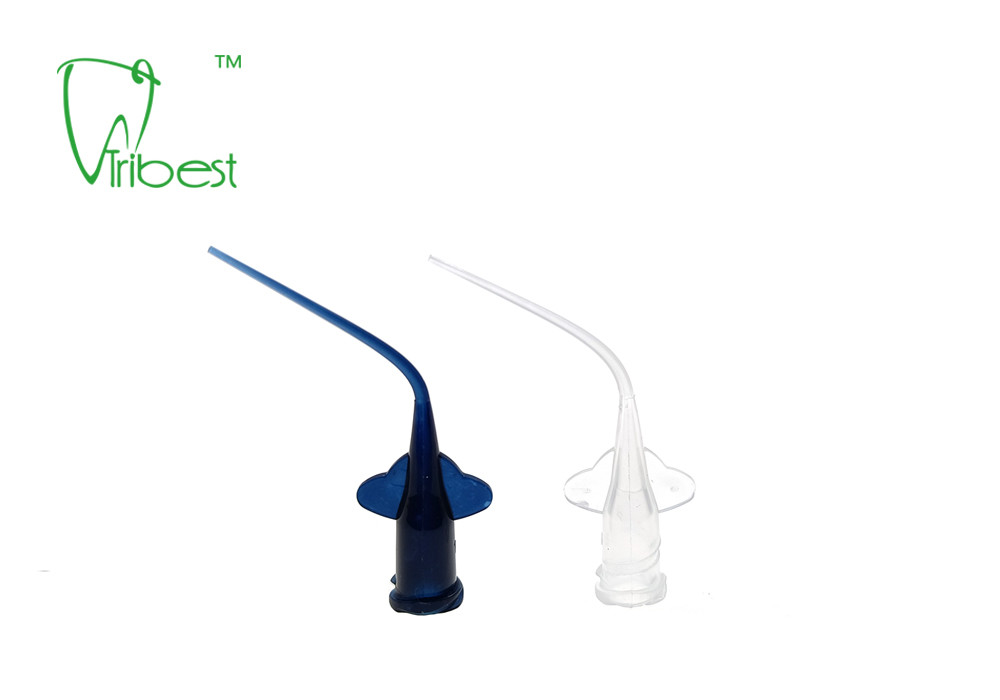Long Curved Capillary Tip For Endodontic Treatment Aspirating Dental Syringe
