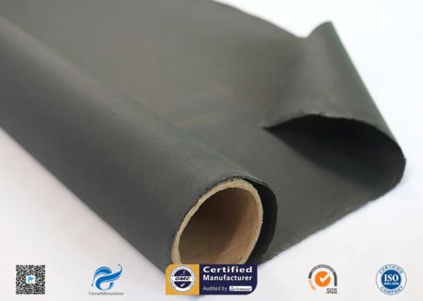 0.45mm High Temperature Black Silicone Coated Fiberglass Cloth Insulation