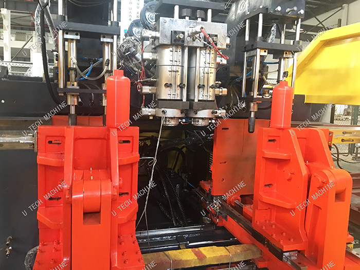 Custom HDPE Blow Molding Machine / 5 Liter Plastic Bottle Making Machine