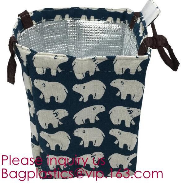 custom bulk waterproof large soft folding food delivery picnic lunch tote grocery cooler bag aluminum foil thermal bags