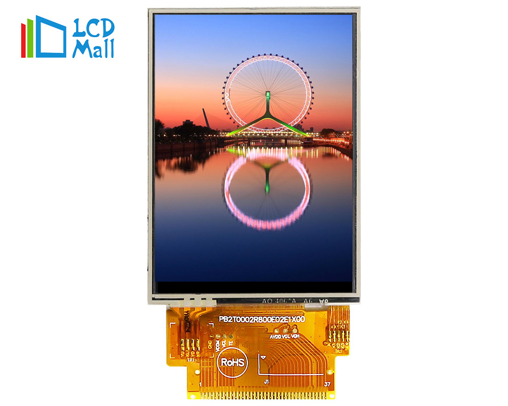 Transflective RGB 6BIT TFT LCD Module 240*320 2.8 Inch Multi Touch Screen Panel
