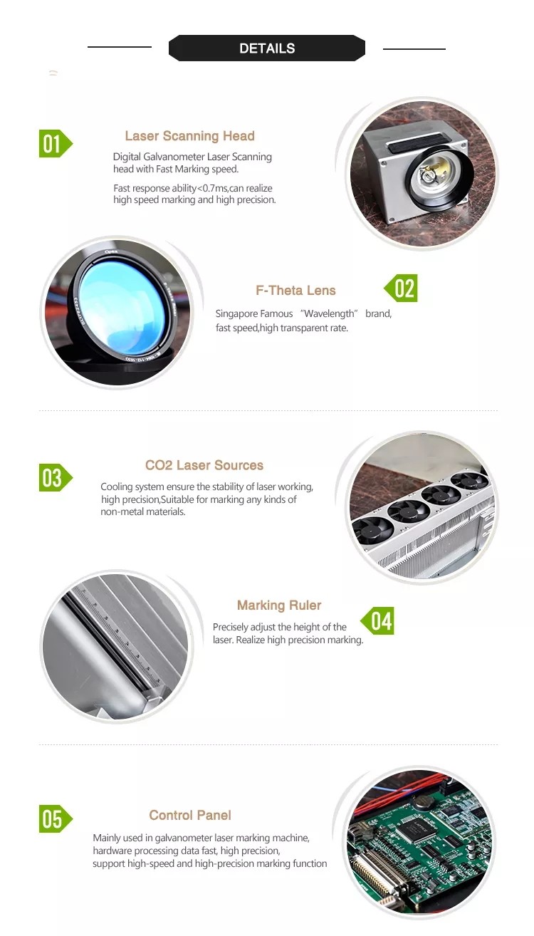 100W Fiber Laser Marking Machine 30w Flight Marking For Metal Acrylic