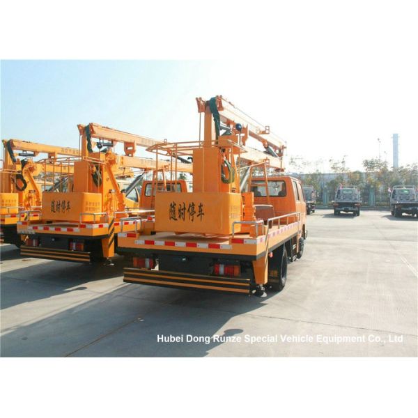 JMC 14-16m 4x2 Double Cabin Aerial Platform Truck For High Operation Working