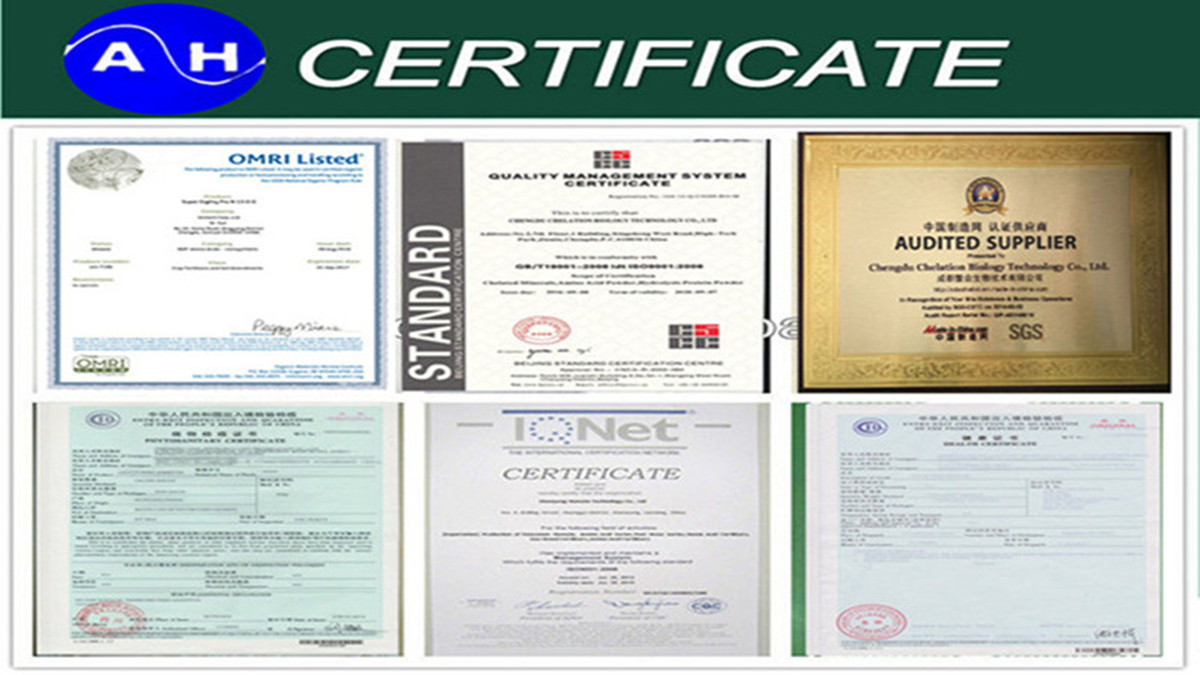 Organic Mineral Elements Additive Amino Protein Chelate Feed Additives For Dairy