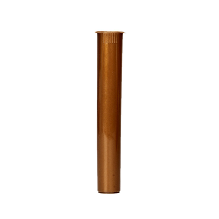 Packaging PP Plastic Childproof Containers Black White Custom Reusable Preroll Pop Top Tubes