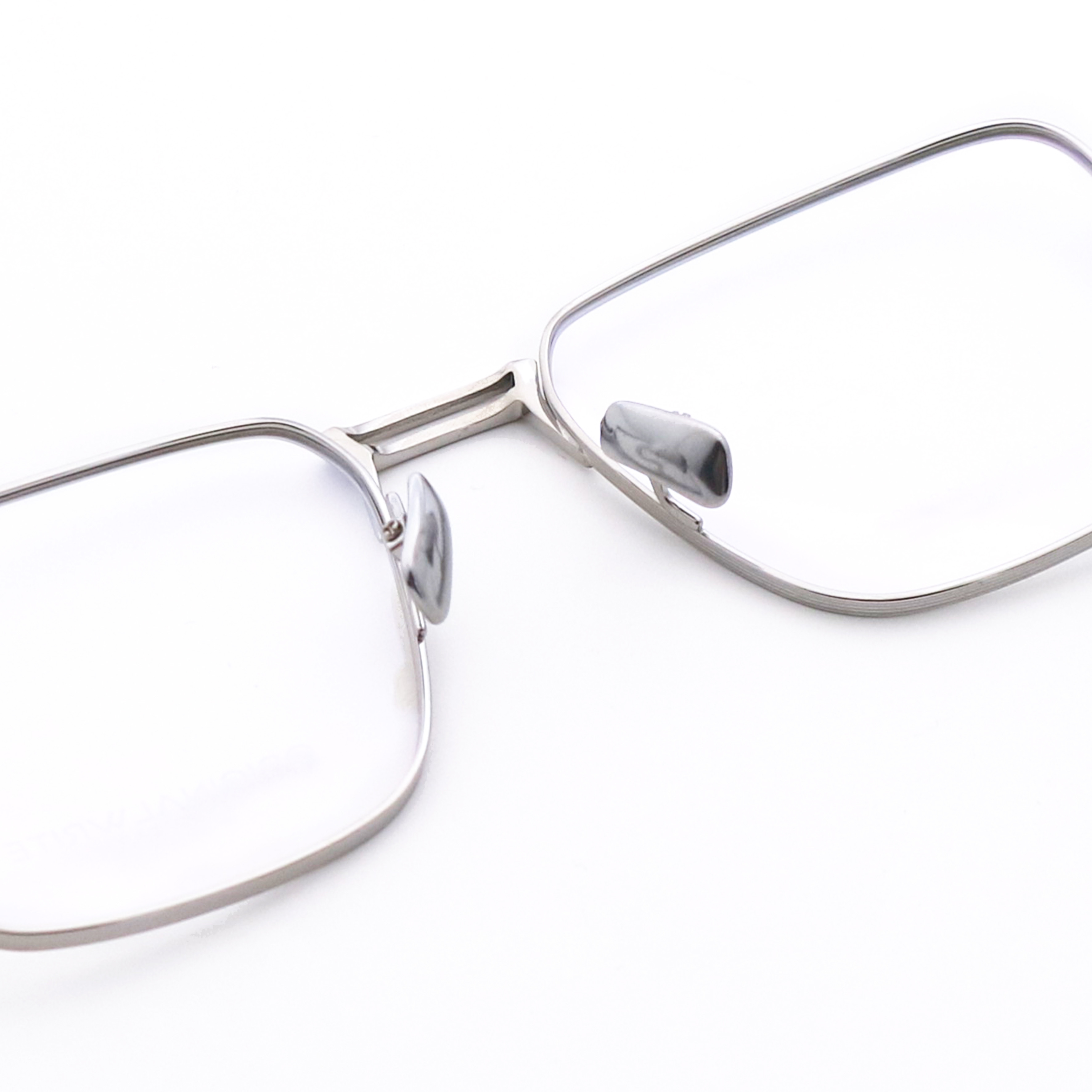 Ultra-Light Titanium Eyeglasses Polygonal Shape Optical Frame