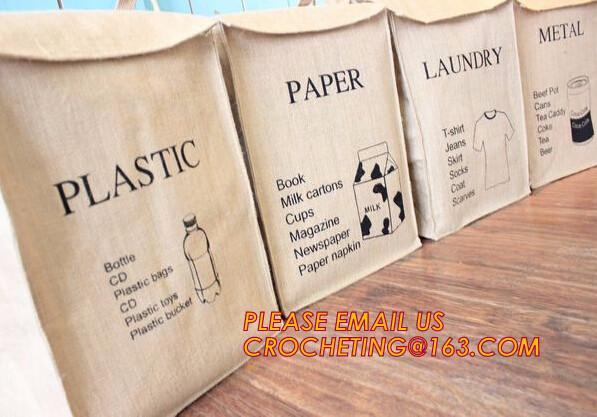 jute clothes store receive cube storage basket, Toys,Shoes,Clothes Organizing