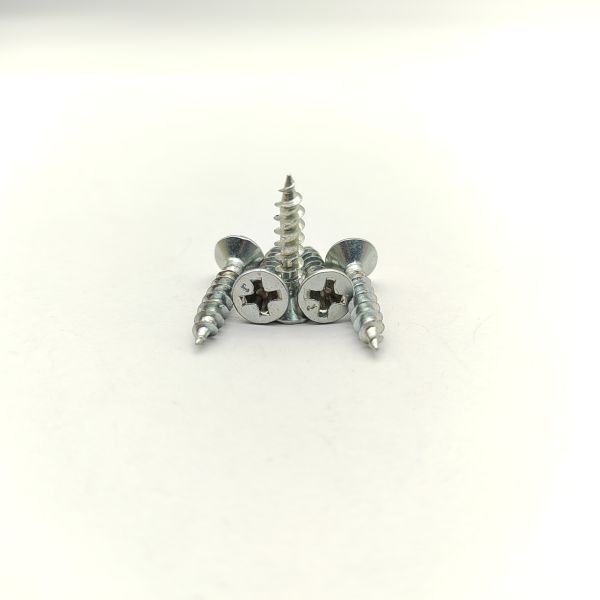 304 Stainless Steel Phillips Flat Head Self-Tapping Screws A2-70