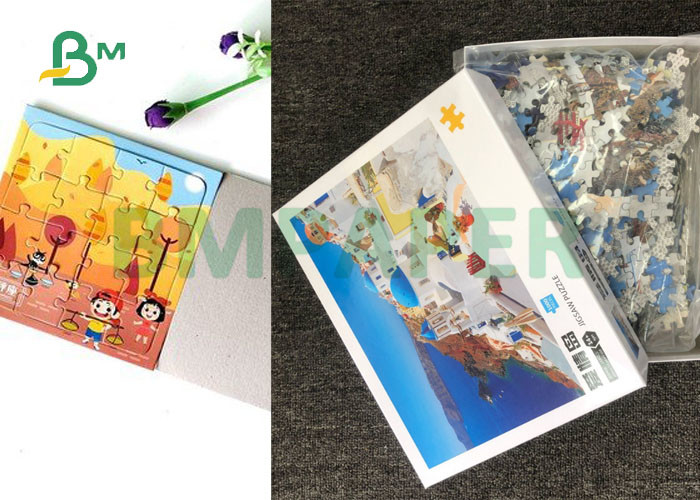 1.6mm High Stiffness Straw Board for Puzzle Printing 250gsm - 2600 gsm
