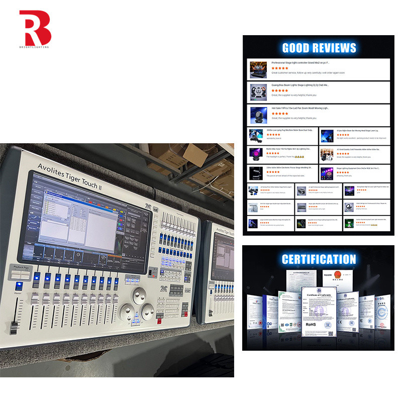 Moving Head Light Conroller DMX Console With Extensive Fixture Compatibility