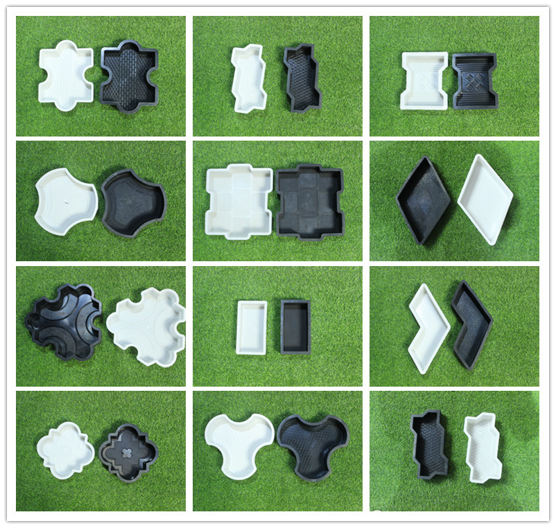 Pallet Block Paver Mold Making Machine Outdoor Floor Tile Production Line
